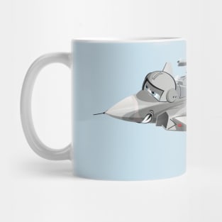 Cartoon Fighter Plane Mug